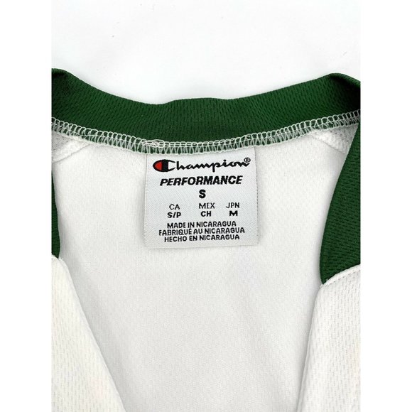 Champion Women's Double Dry Supreme Tank Top Size Small White Green NEW - Picture 7 of 10